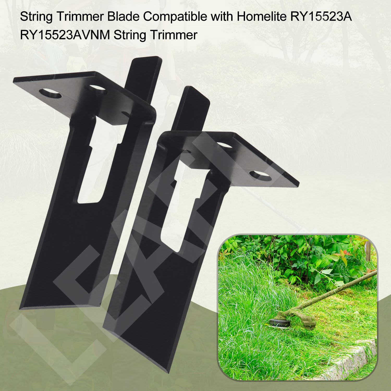 Leaflex line cutting blade for Homelite RY15523AVNM with rust resistance