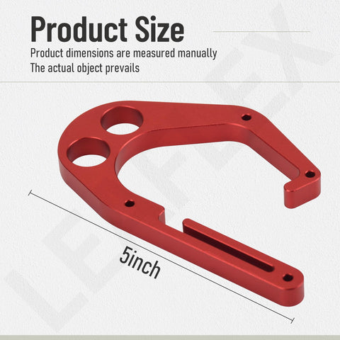 LEAFLEX Shem-biner XL compatible hook for ready chainsaw access