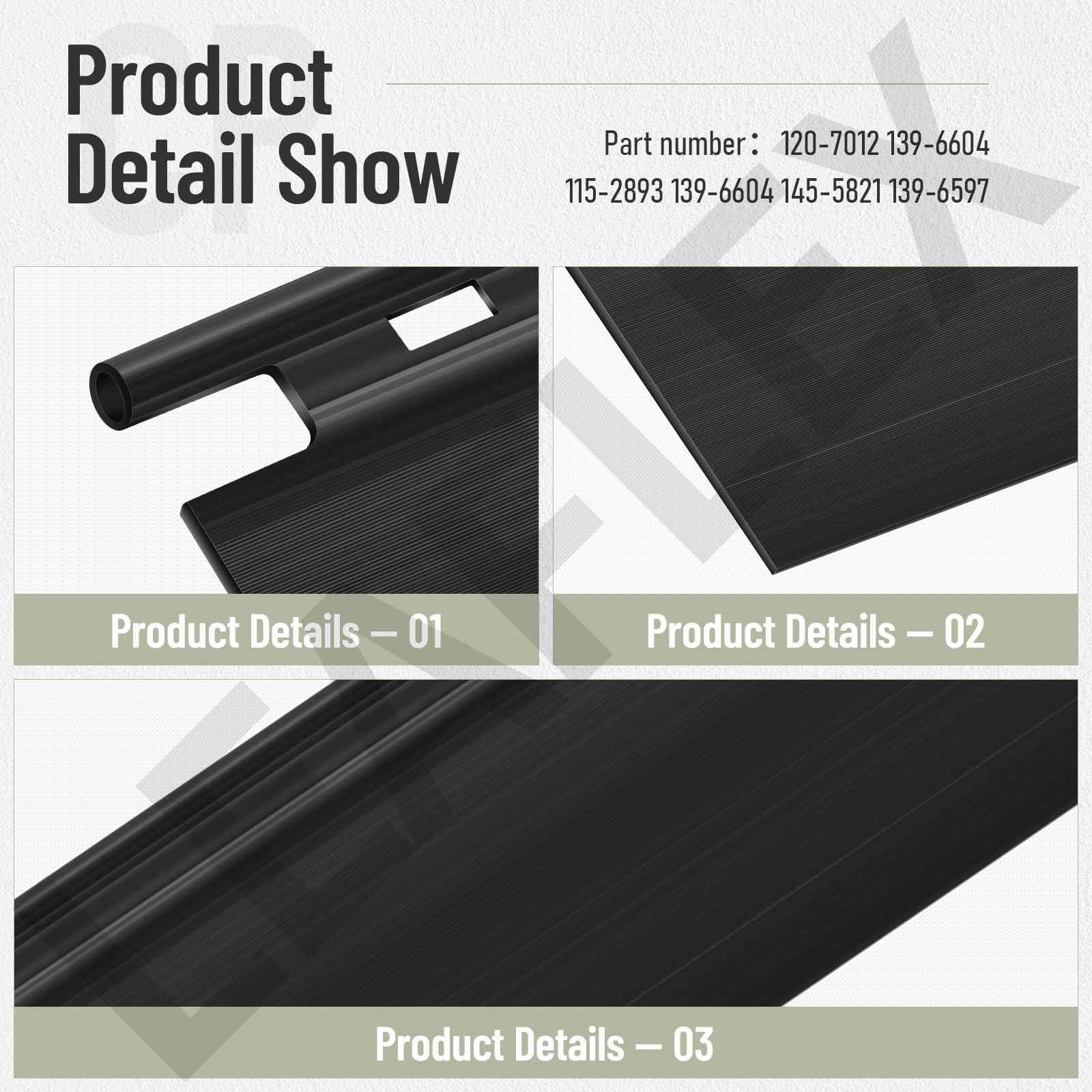 Leaflex shield installation guide image demonstrates quick tool-free replacement.