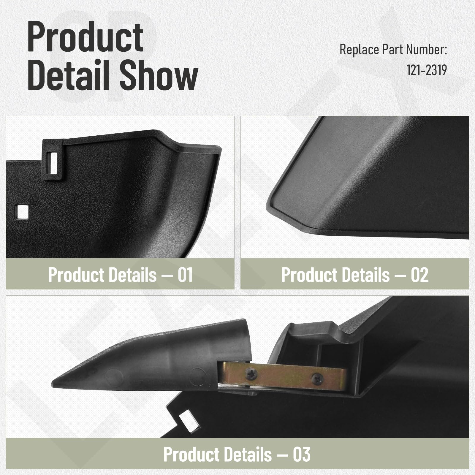 Leaflex side discharge chute for Toro 30-inch TIMEMASTER 21199HD fit ensures precise side ejection