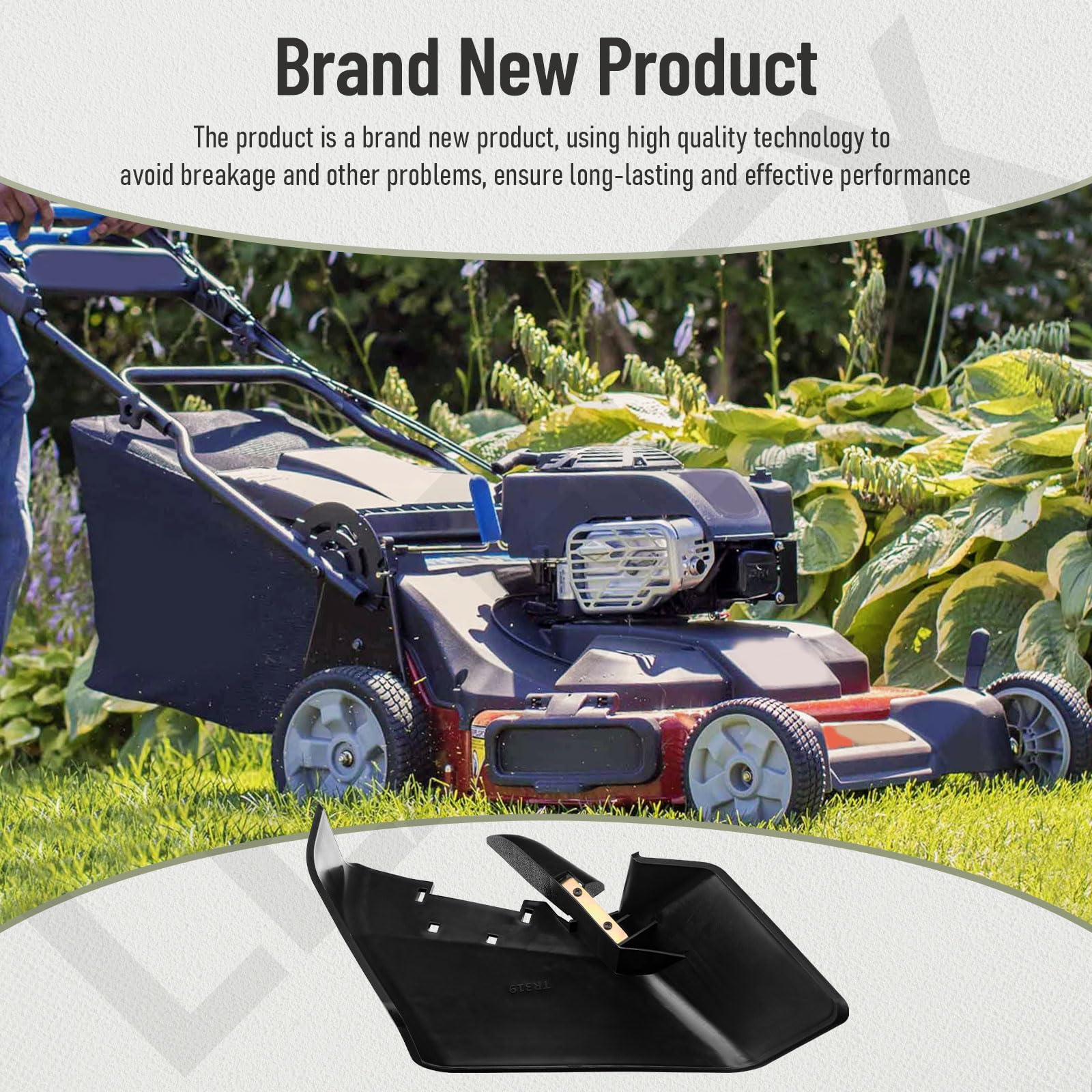 Leaflex Toro 30-inch mower chute installation enables quick, tool-free alignment