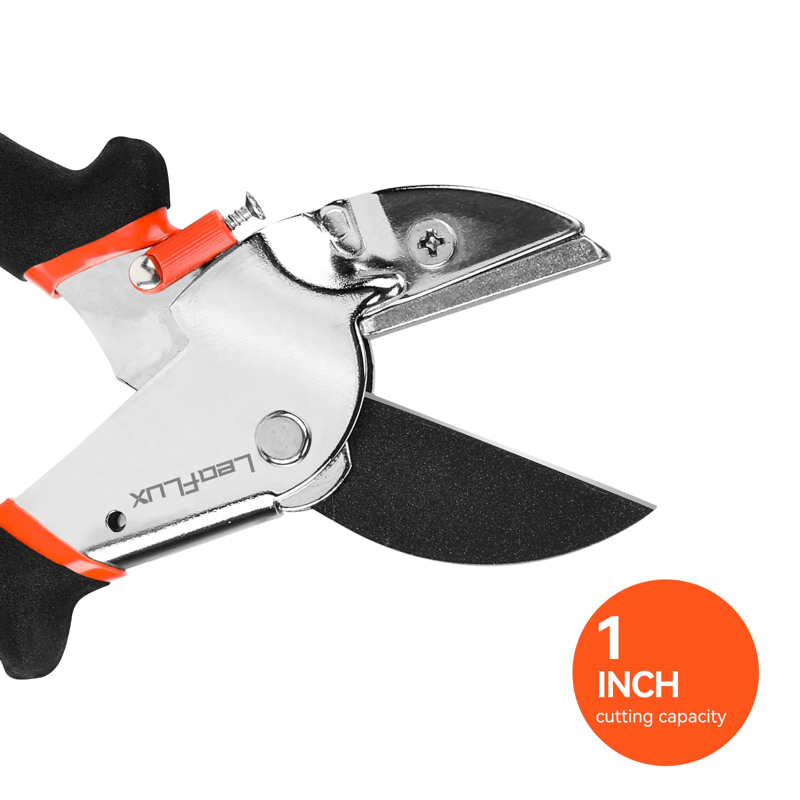 LeafLux lever-assisted design enabling effortless cuts through thicker stems