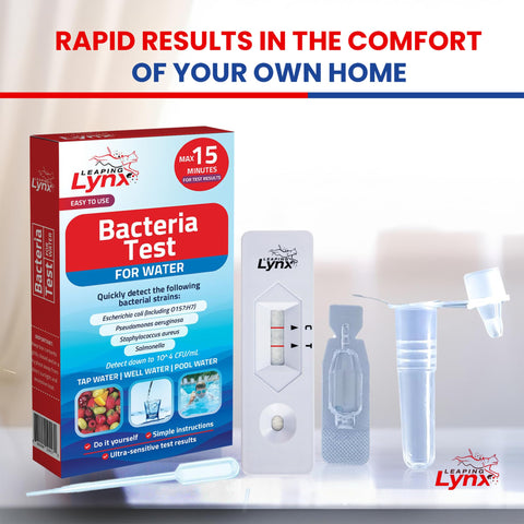 Leaping Lynx Bacteria Test Kit family use for protection.