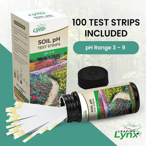 Leaping Lynx color chart visual guide for accurate strip comparison.