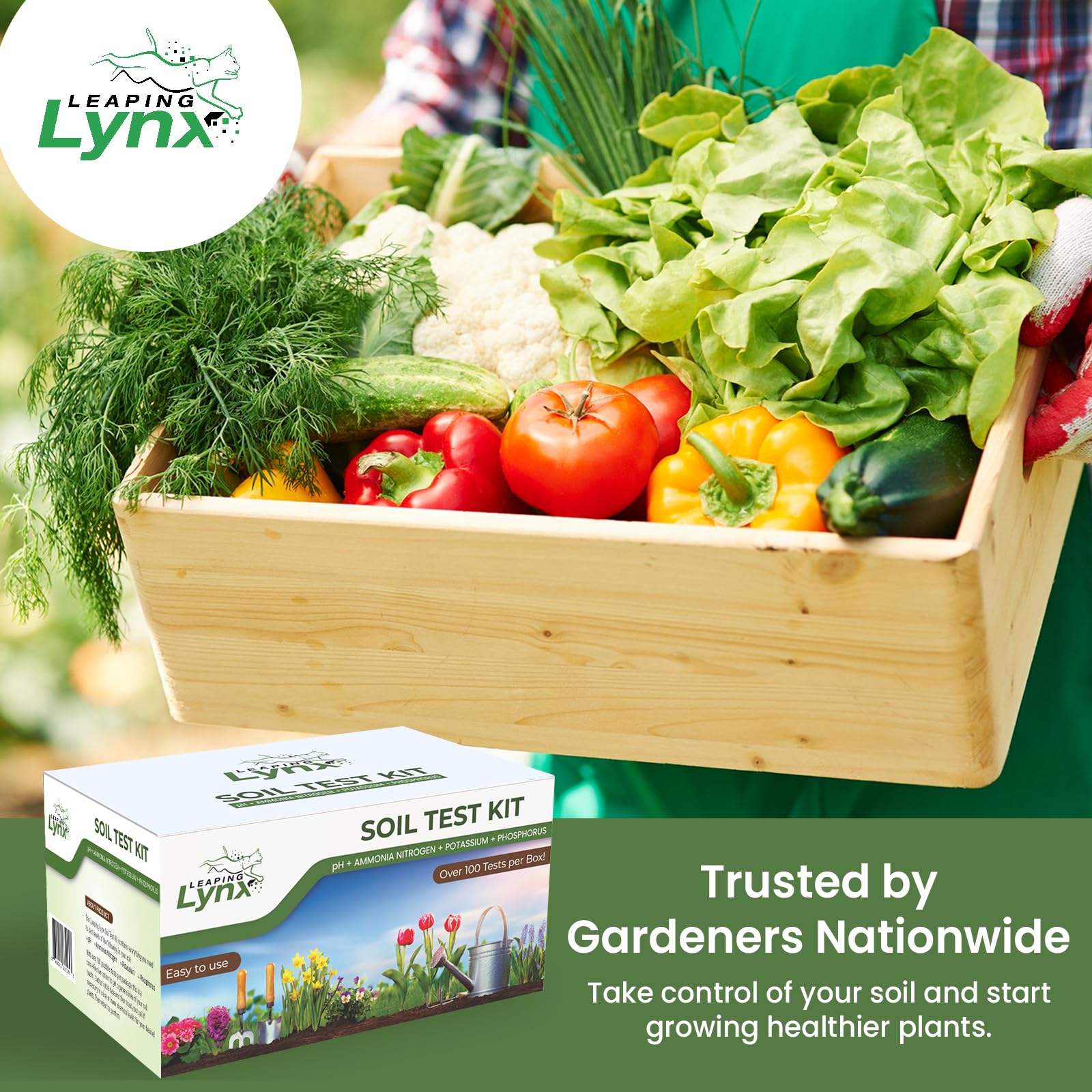 Leaping Lynx packaging opened shows ready-to-use beginner-friendly kit.