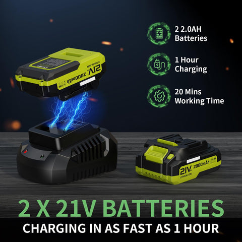 Turbo motor delivers up to 420 CFM and 150 MPH for efficient cleaning.