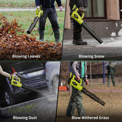 Warranty included with LEAPUL Leaf Blower and fast charger for peace of mind.