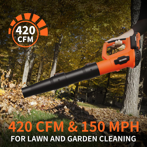 Versatile LEAPUL blower for yard, deck, and garage cleaning.