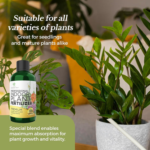 Leaves and Soul multi-purpose blend packaging for indoor plants and flowers
