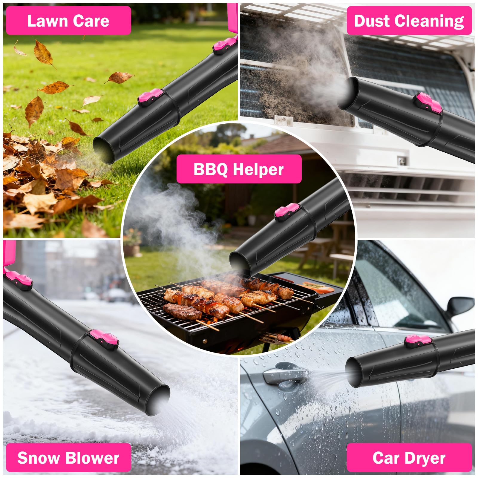 LEAWINDY long tube ideal for yard leaf clearance.
