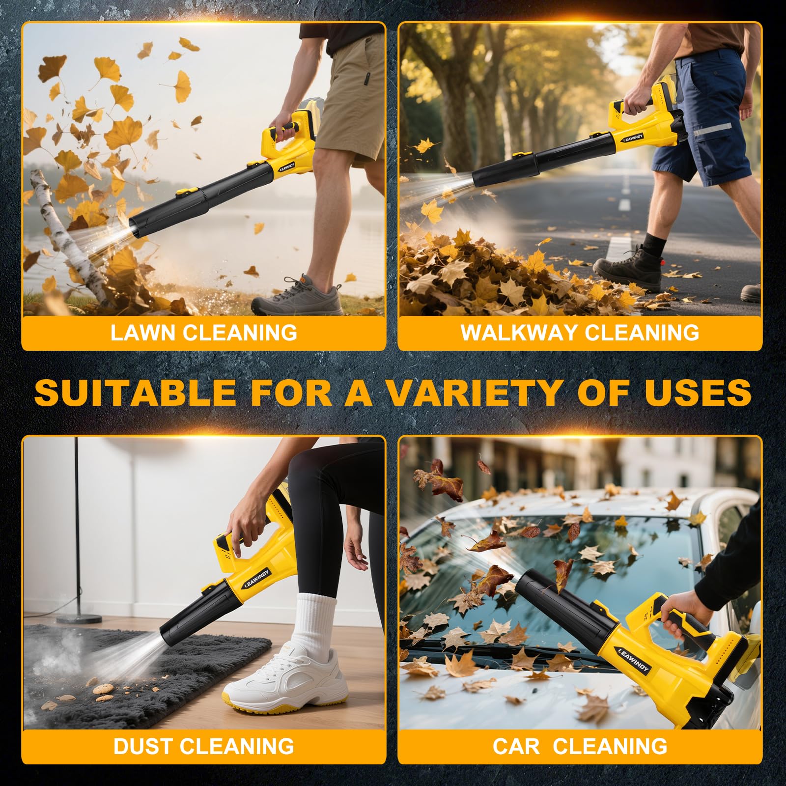 Compact, balanced form enables easy one-handed operation in tight spaces.