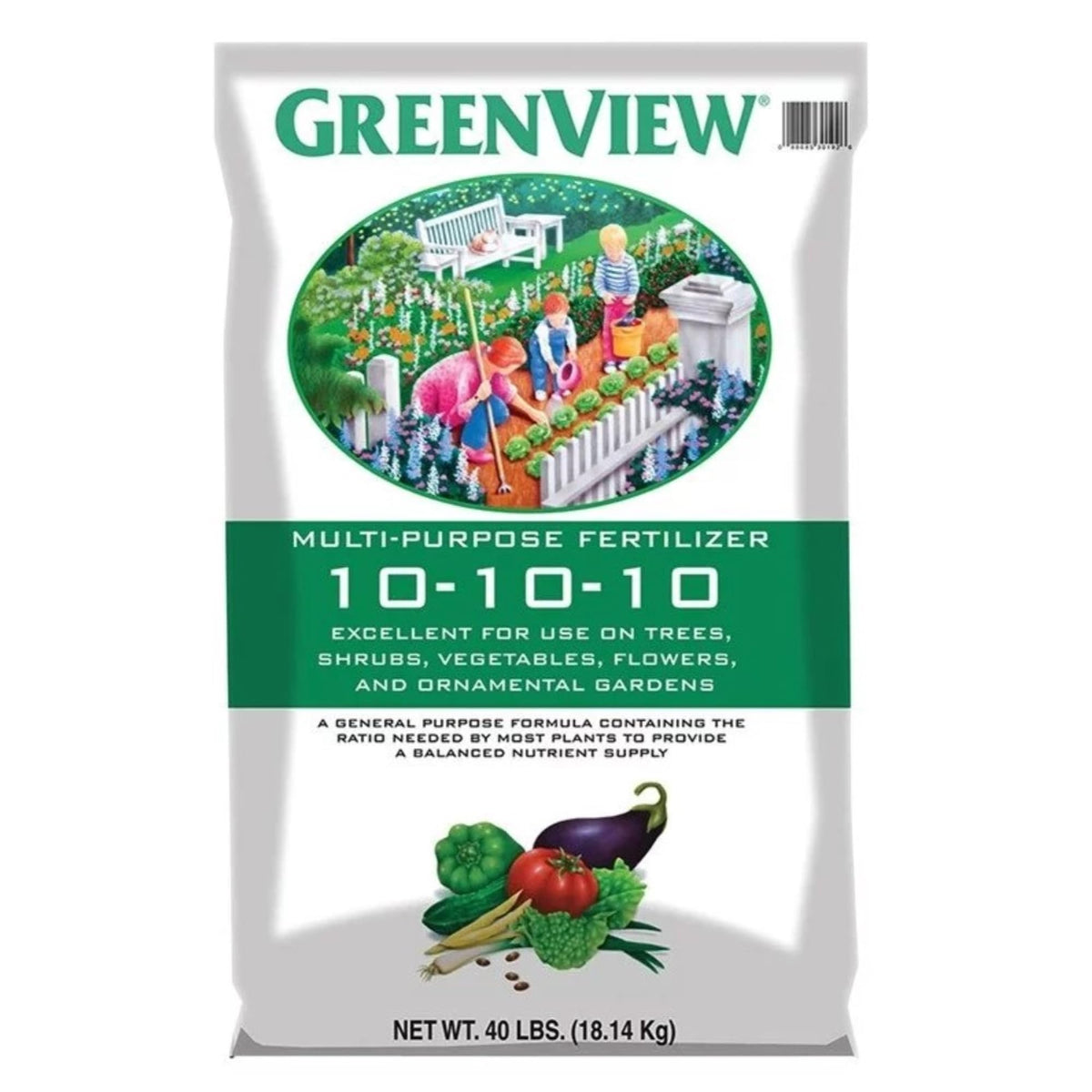 Lebanon Seaboard Green View No.40 bottle provides balanced nutrients for all-purpose feeding.