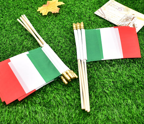 Lebei assembly-required flags ready for festive setups