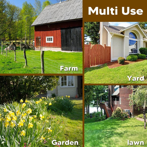 LEBMP Mole Repellent easy-to-use granules applied to invaded areas.
