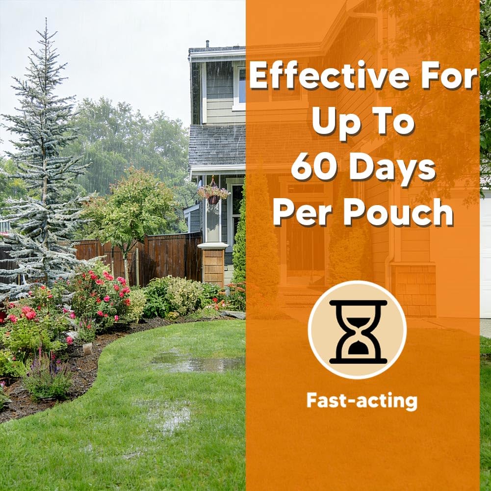 Outdoor area application visual emphasizes simple placement for stress-free protection.