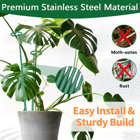 lecamebor burr-free tip for smooth soil insertion and plant care