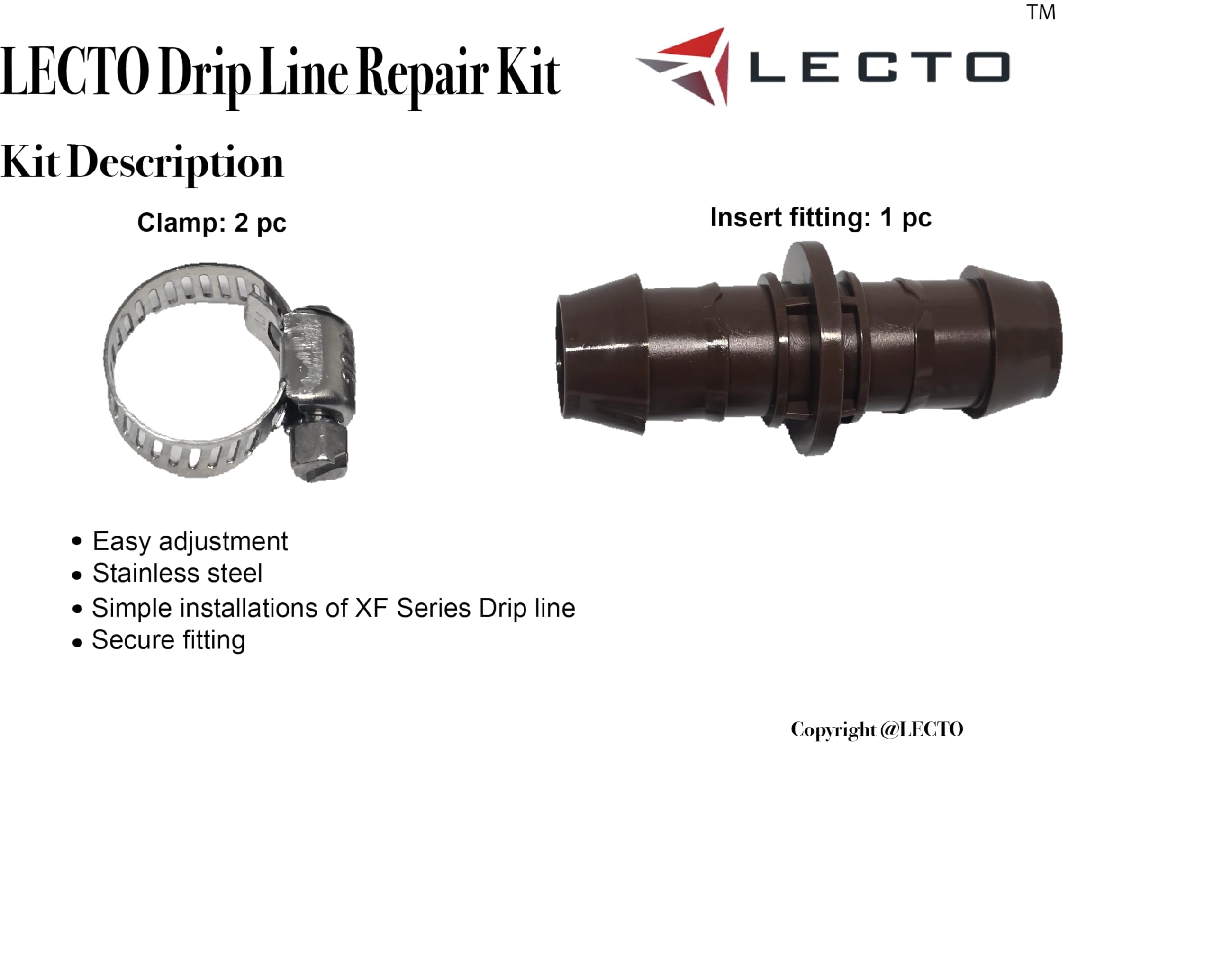 LECTO Universal compact storage kit kept in a toolbox