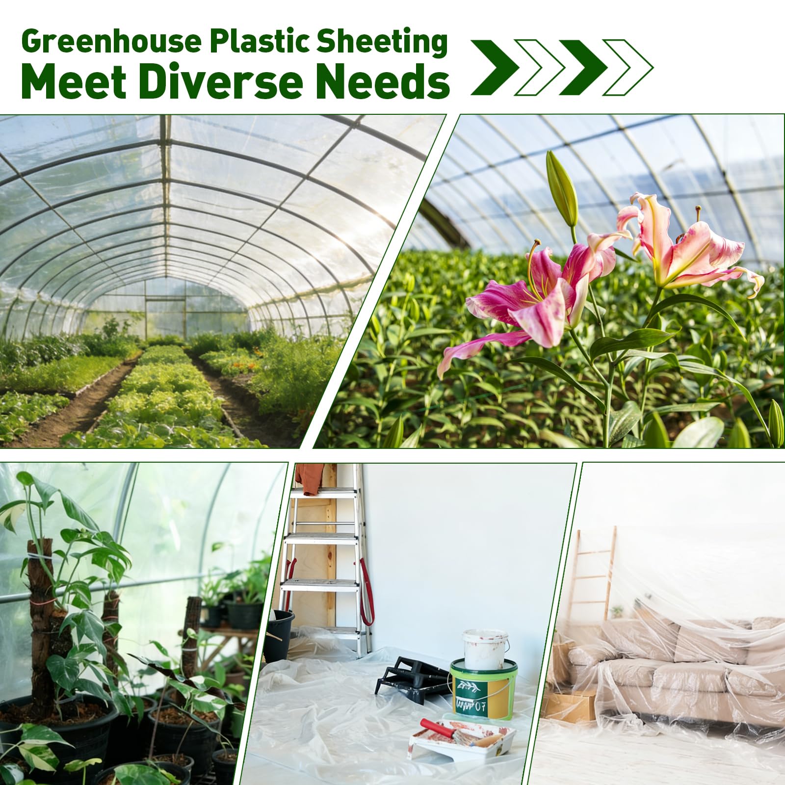 LECWELL 24/7 support included with greenhouse film purchase