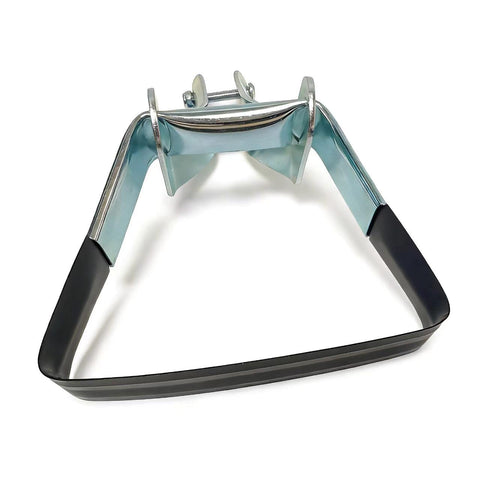 Ledombon reinforced nuts secure the stirrup head for durable garden use.