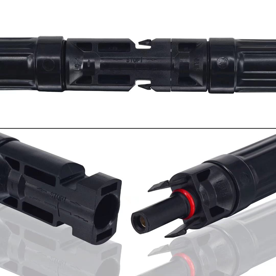 Leehitech PV fuse connectors come in a 5-pack.