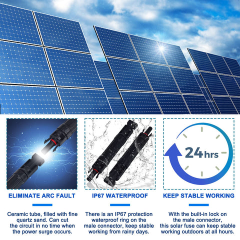 Leehitech auto-lock connectors provide reliable, easy connections.