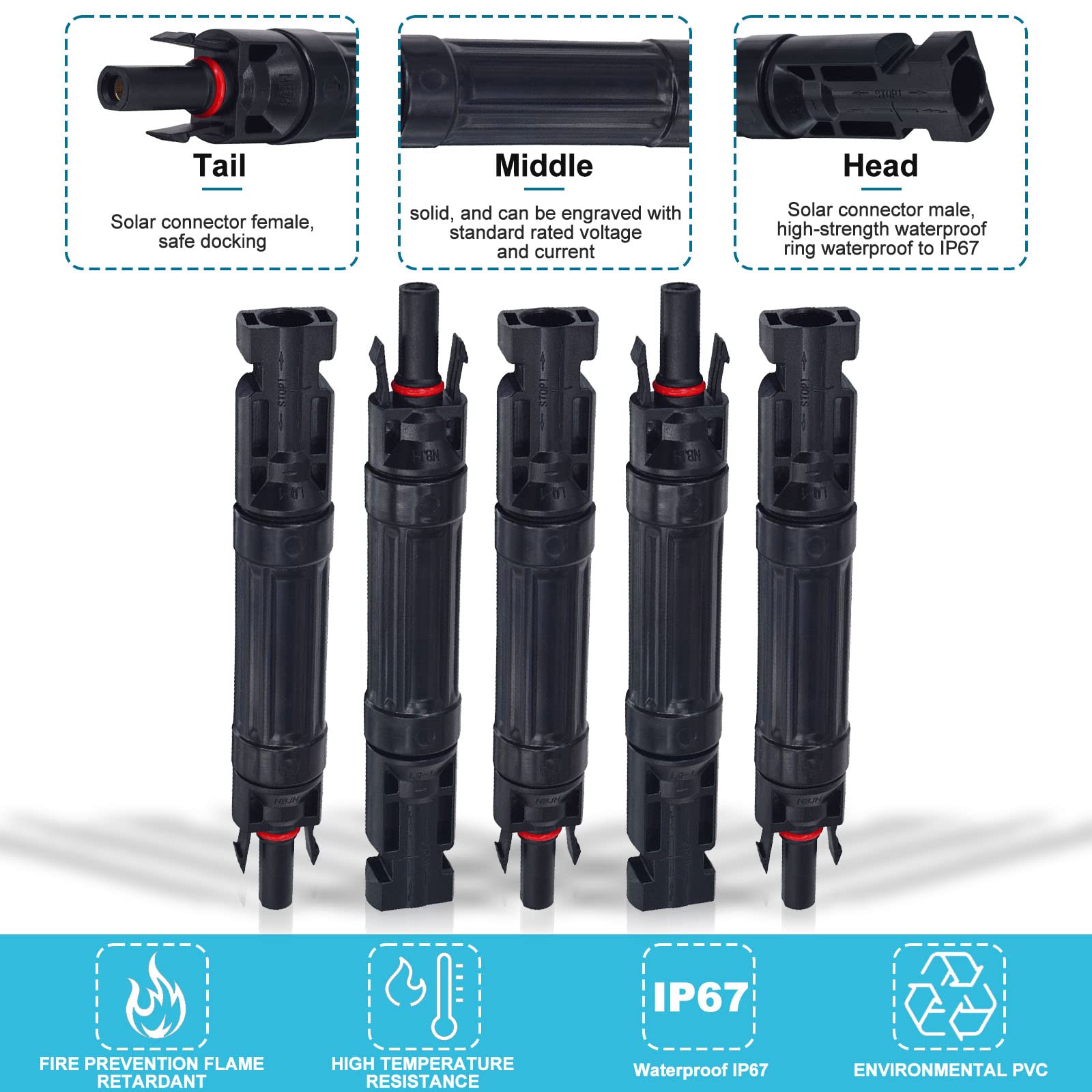 Leehitech fuse holder is compatible with a wide range of solar brands.