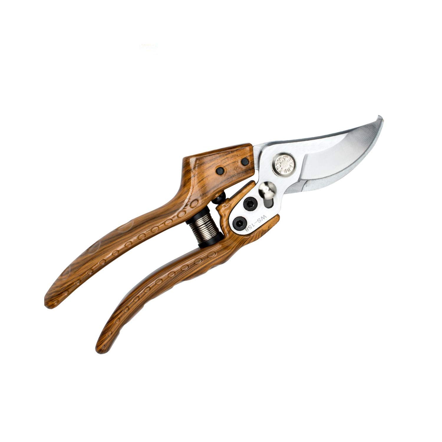 Leepenk WProfessional Sharp Pruners blade close-up for precise cuts and durability.