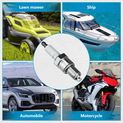 Two LEFITPA BPR4ES plugs included for convenient maintenance.