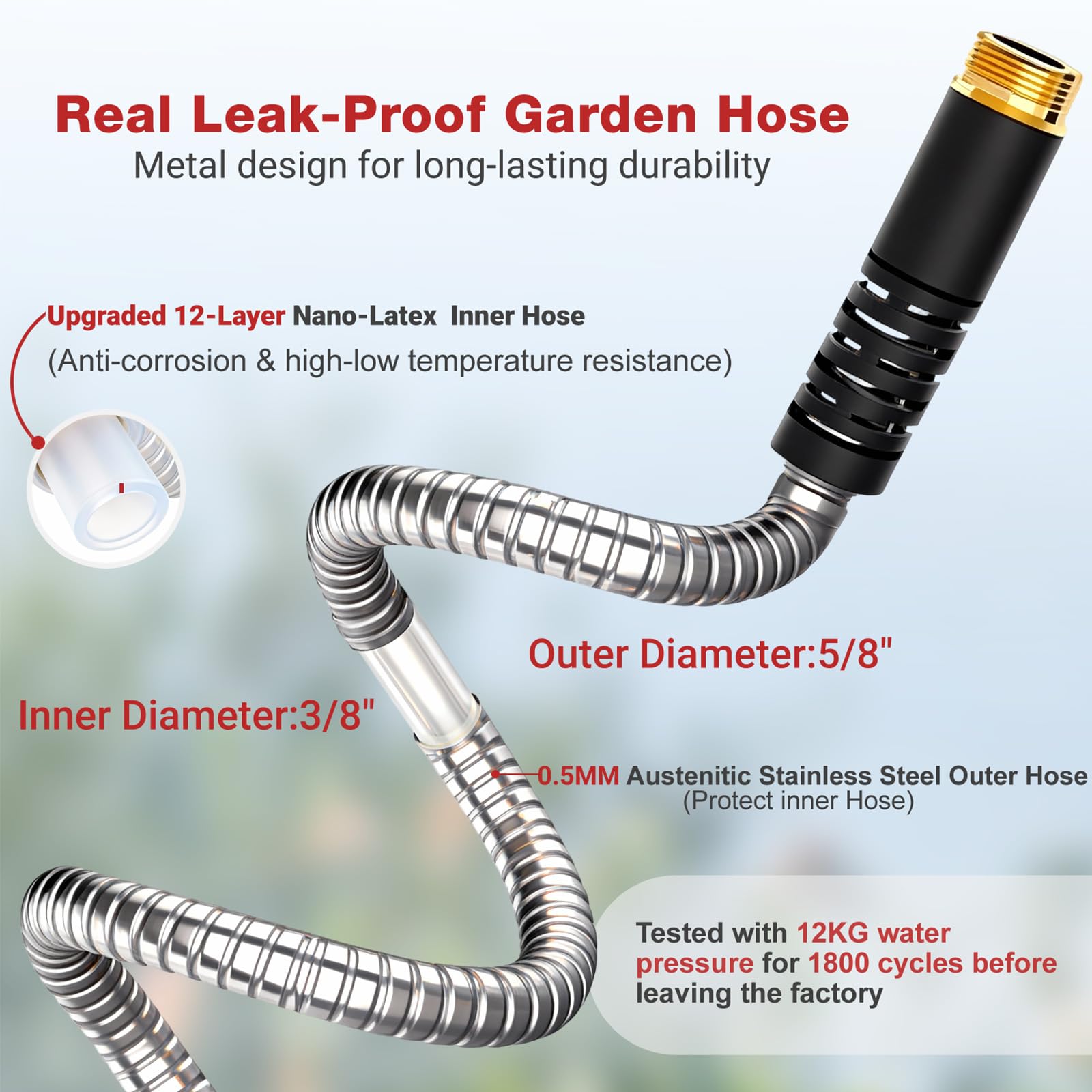 Lefree upgraded handle sleeve enhancing flexibility and wear resistance.