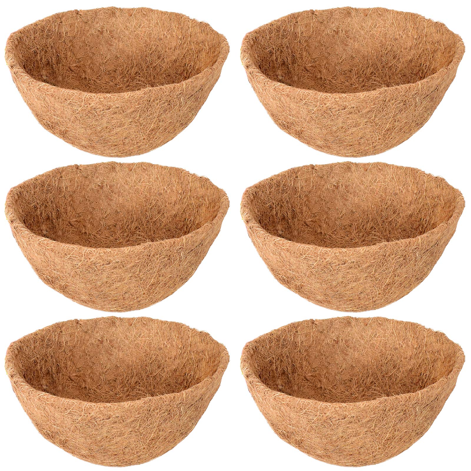 Legigo 14-inch round basket liner for hanging baskets with even moisture distribution.