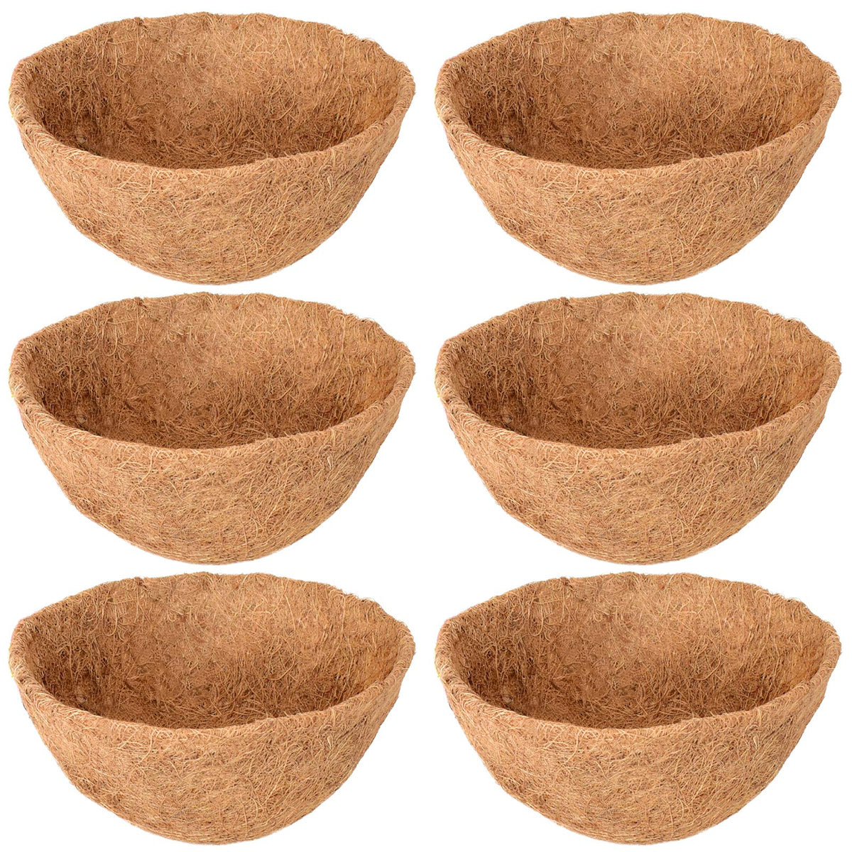 Legigo 14-inch round basket liner for hanging baskets with even moisture distribution.