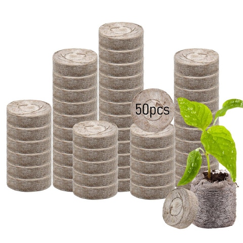 Legigo 50-pack seed starter pellets for versatile indoor projects.