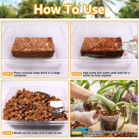 Legigo coco chips low EC and pH balanced profile for plant health