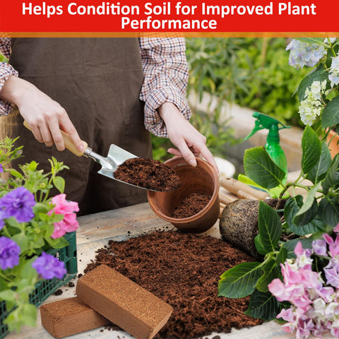 Legigo Coco Coir Bricks suit seed starting and nursery projects.