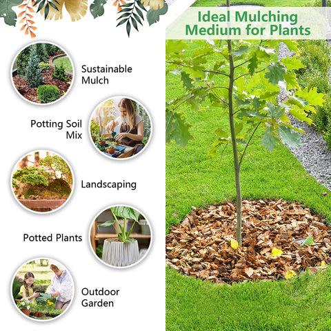 Legigo coco coir chips in pots improve drainage and aeration.