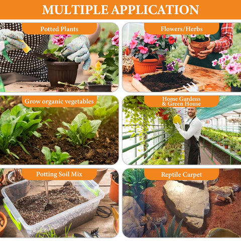 Legigo coco coir container gardening uses for microgreens, herbs, and flowers.