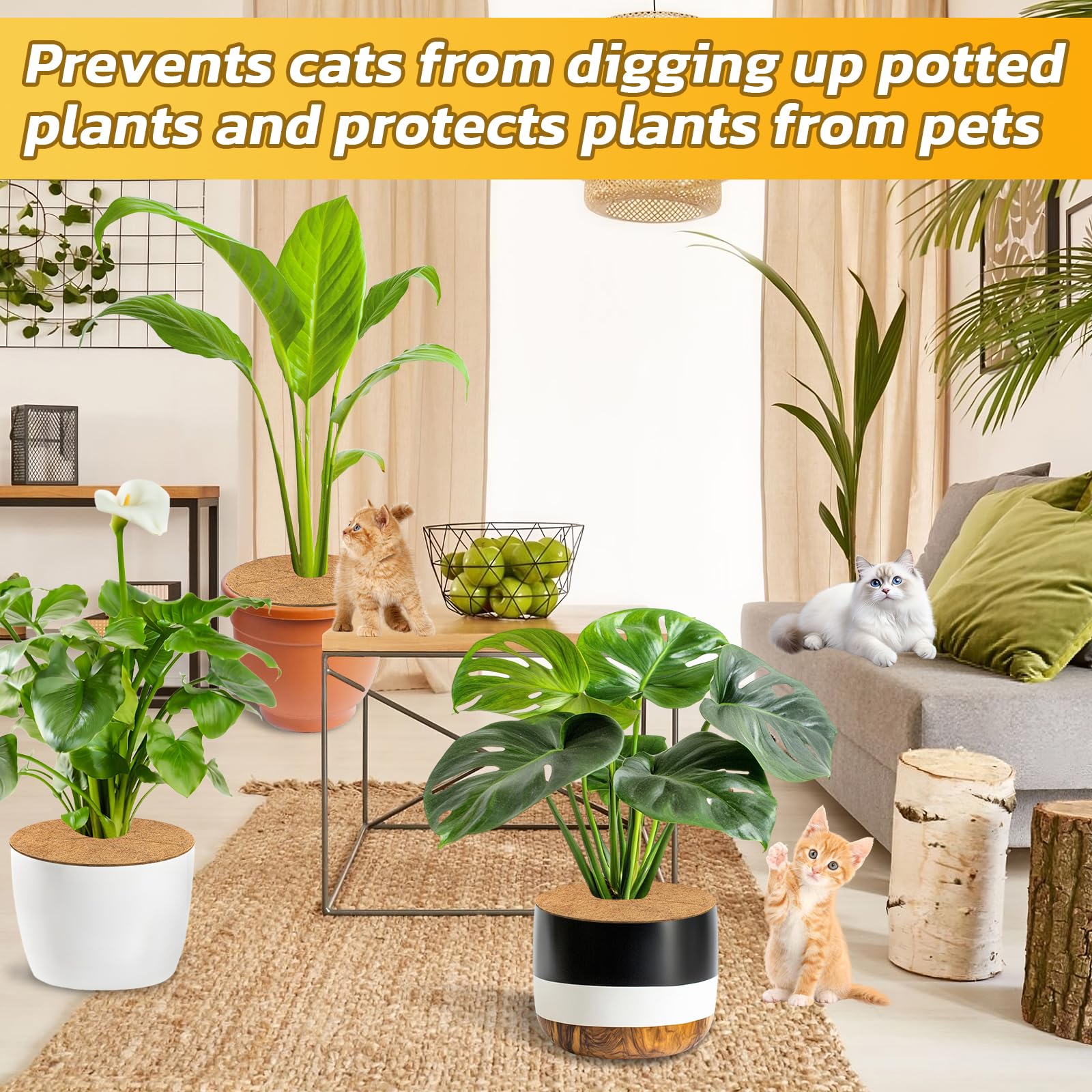 Legigo garden barrier for digging and animal protection around pots