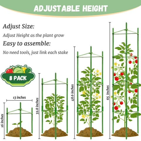 Legigo garden stakes plant-support system ideal for climbing vegetables