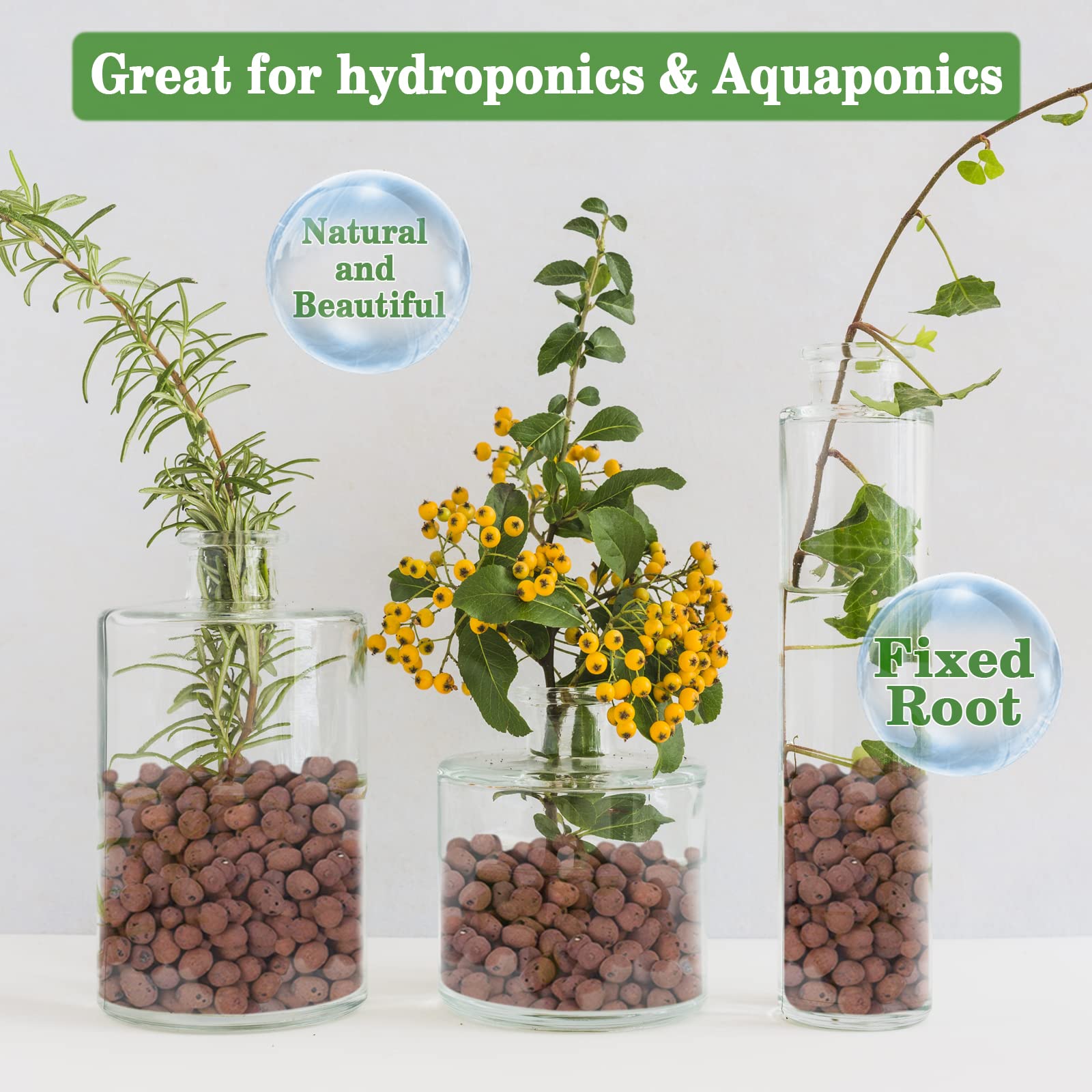 Legigo Leca balls used in hydroponics and aquaponics setups