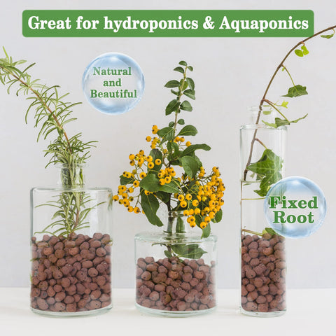 Legigo Leca balls used in hydroponics and aquaponics setups
