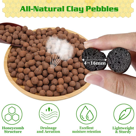 Legigo Leca balls porous structure supports airflow in pots