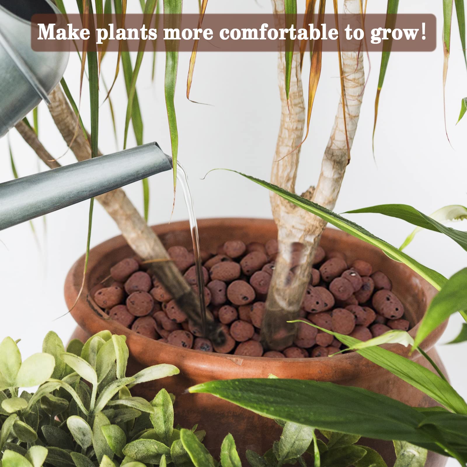 Legigo Leca balls reusable after cleaning for sustainable indoor gardening.