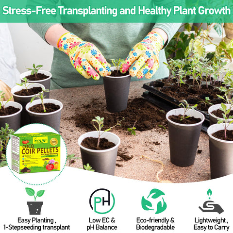 Legigo organic coconut coir medium with low EC and balanced pH