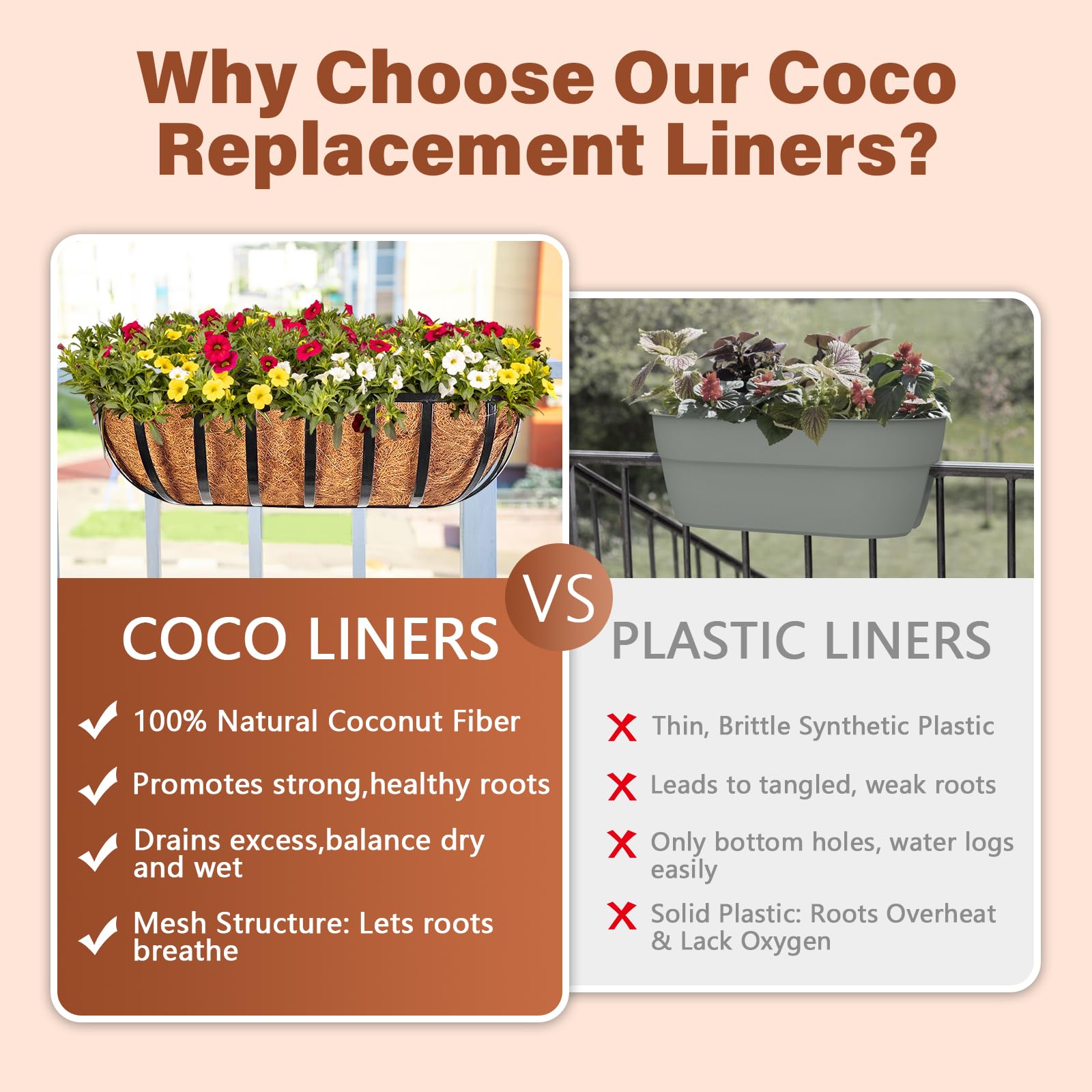 Legigo outdoor decor liner in a garden or wedding display for natural texture
