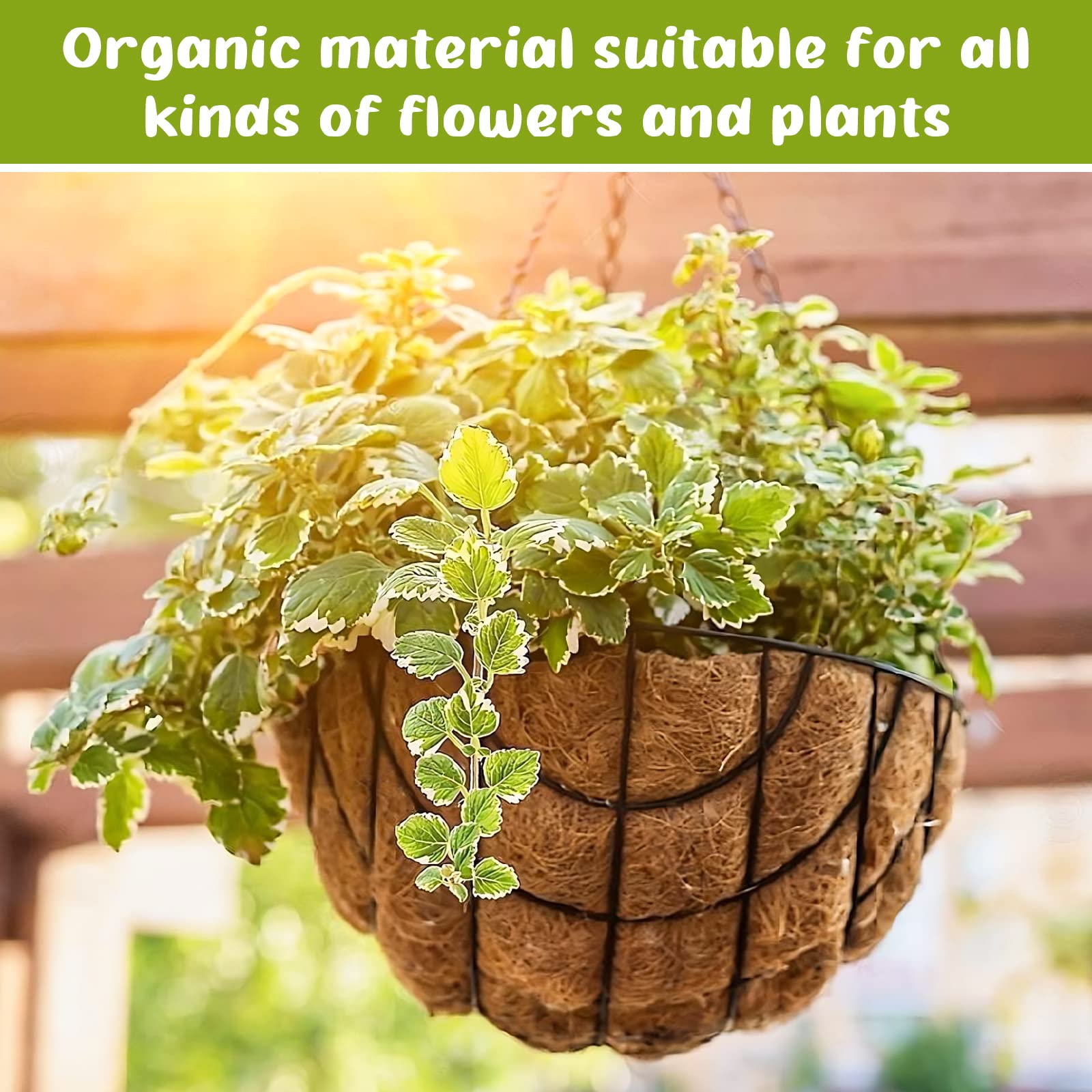 Legigo eco-friendly coco liners suitable for flowers and vegetables