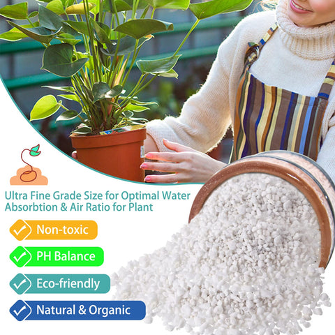 Legigo aerated soil mix with perlite reduces compaction and boosts root growth.