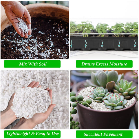 Legigo hydroponics ready perlite enhances water movement and oxygen availability