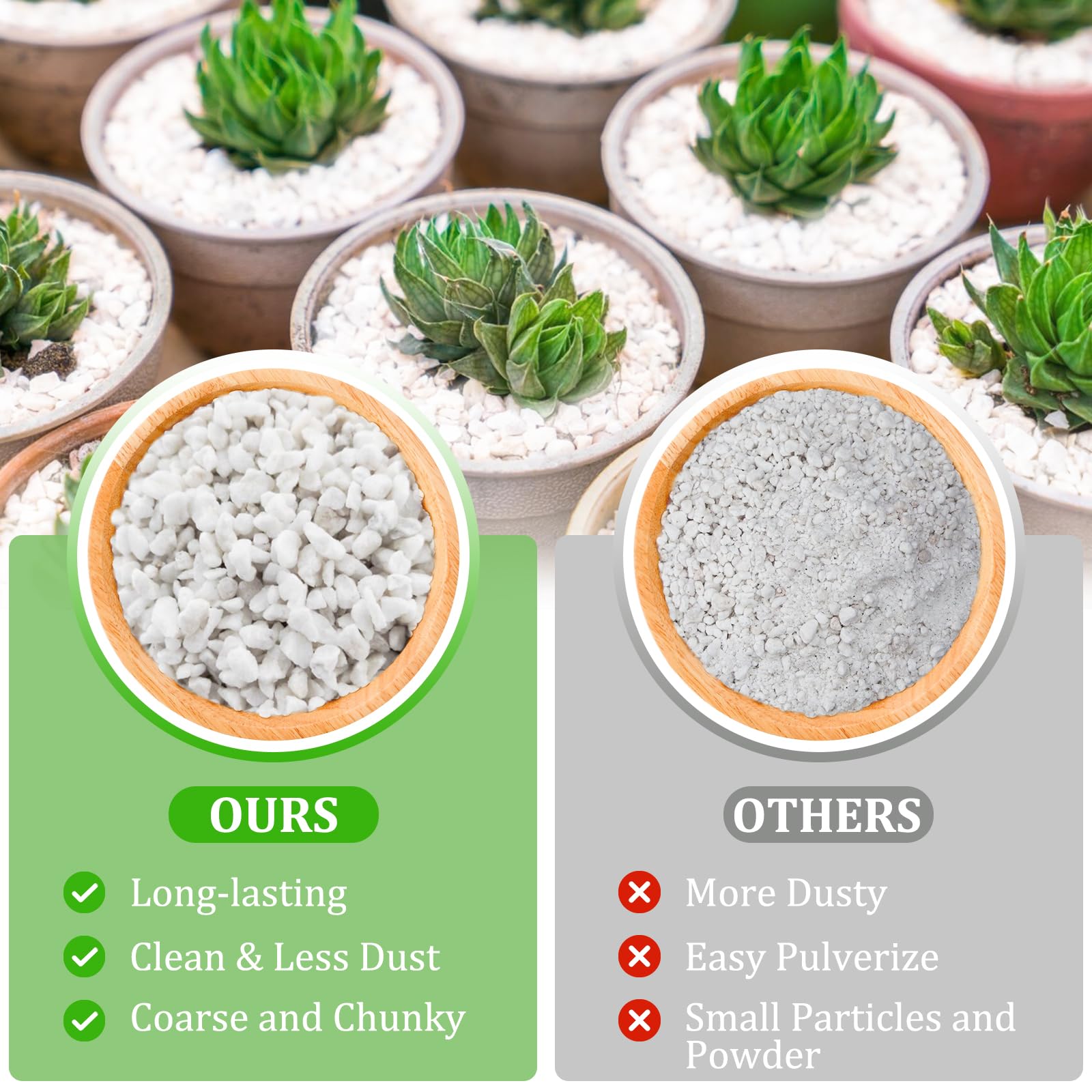 Legigo perlite adds soil porosity and reduces compaction