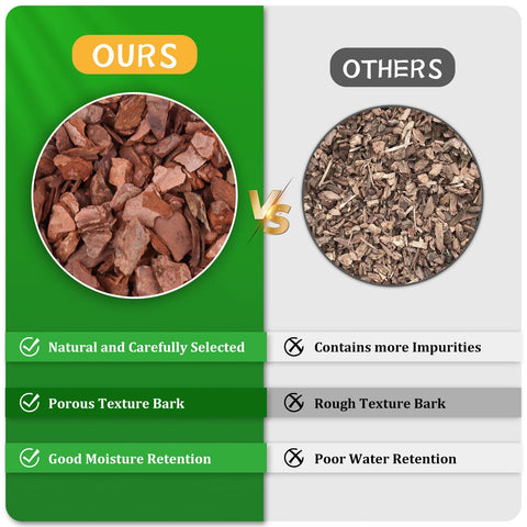 Legigo pine bark mulch for orchids adds natural insulation and moisture balance.