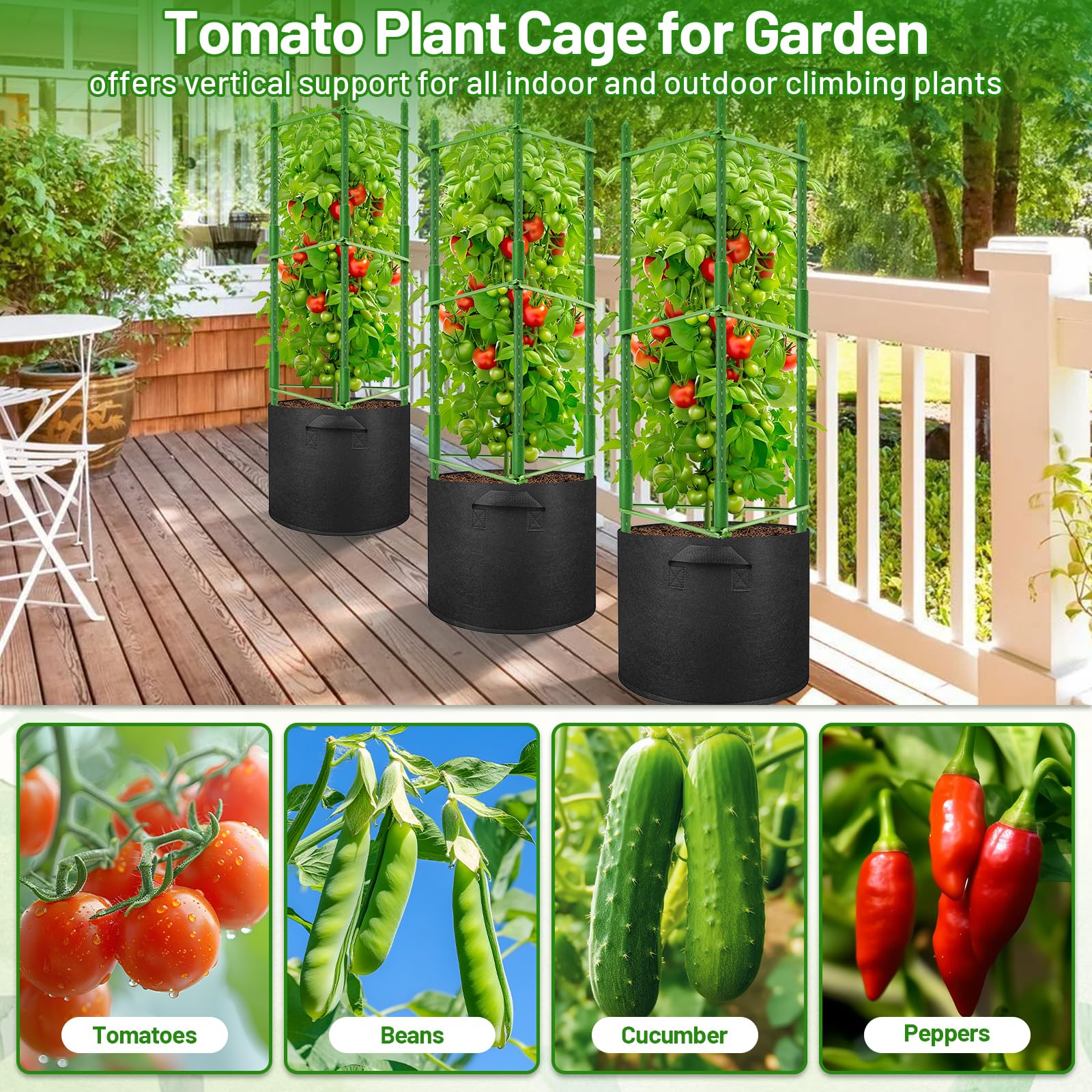 Legigo plant ties and instructions help secure vines without damage.